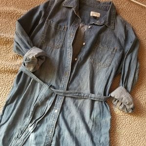 NWOT universal thread denim dress